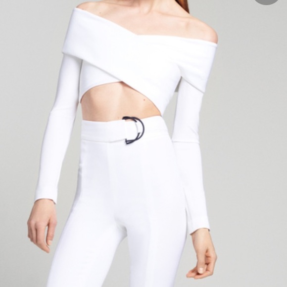 Long sleeve crop top! Never worn! - Picture 1 of 5